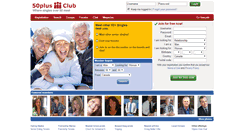 Desktop Screenshot of 50plus-club.ca